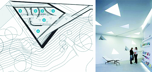 Hình 21: Nội thất Jockey Club Innovation Tower Hong Kong