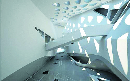 Hình 23: Nội thất bảo tàng Maxxi, Italy.
