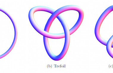 4. Ba loại nút: a. Mở nút, b. Nút chẽ ba, c. Nút hình số 8. Nút chẽ ba có 3 giao cắt, nút số 8 có 4 giao cắt (crossing)