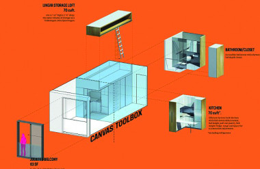 Thi công lắp ghép các căn studio này rất nhanh chóng và thuận tiện, phù hợp với địa điểm xây dựng chật hẹp trong các trung tâm thành phố lớn.