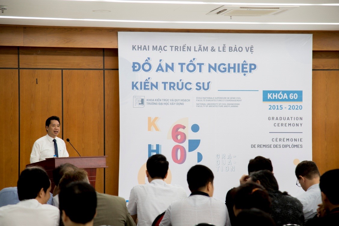 Phát biểu của Trưởng Khoa Kiến trúc & Quy hoạch – TS. KTS Nguyễn Cao Lãnh