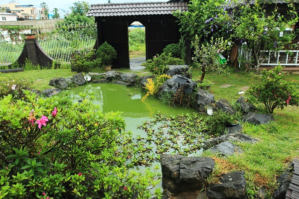 Một góc vườn của nhà ở