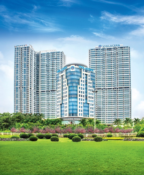 Toà nhà Thăng Long Number One - một trong những dự án nổi bật sử dụng kính của Viglacera