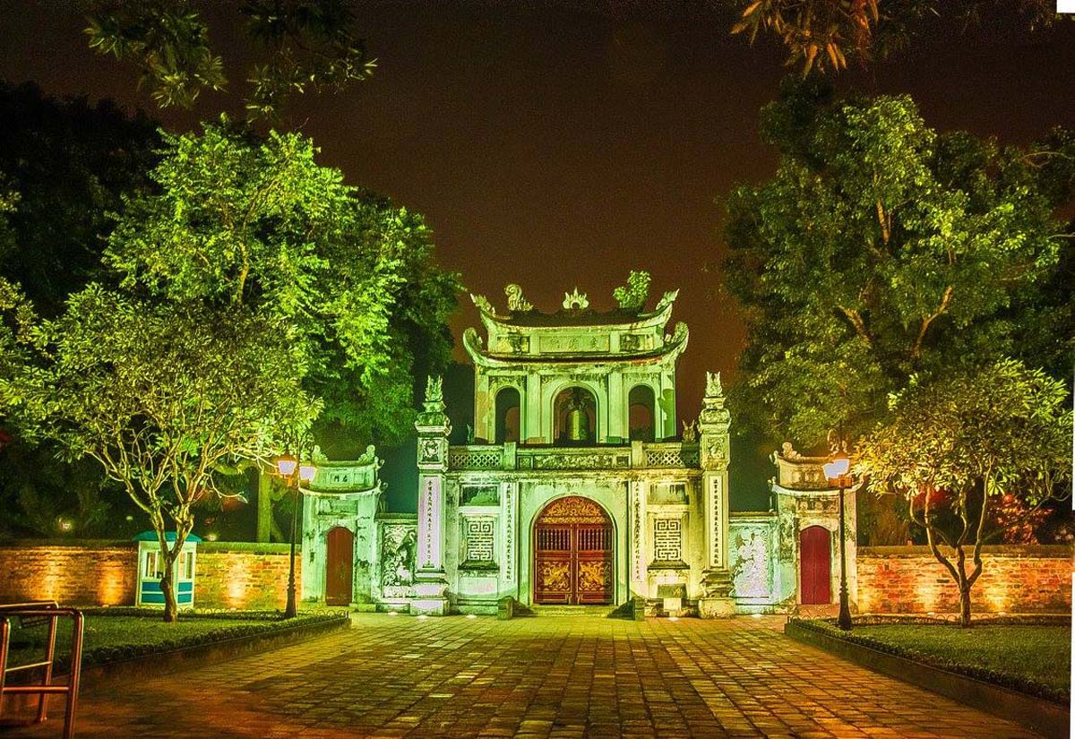 Văn Miếu Quốc Tử Giám - Ảnh:KTS Nguyễn Phú Đức