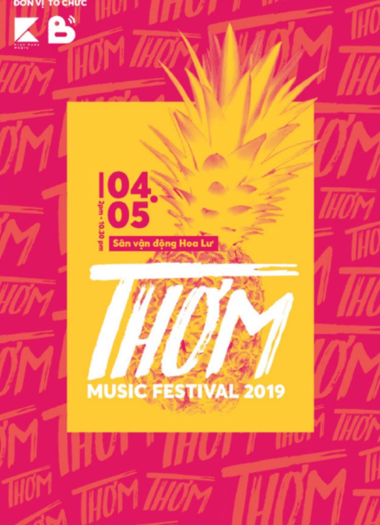 Thơm Music Festival 2019 - Một lễ hội âm nhạc quy tụ nhiều nghệ sĩ âm nhạc indie tại Việt Nam và trên thế giới, trở thành một sân chơi mới cho giới trẻ Nguồn: https://yeah1music.net/vpop/wef.html?fbclid=IwAR1R7YFqHVZyjvJ7A3vVNqc4R-5F7K8n-juPduZ_Yn9AArQ-PhXmbeC1O0A Nguồn: https://www.facebook.com/thommusicfestival/
