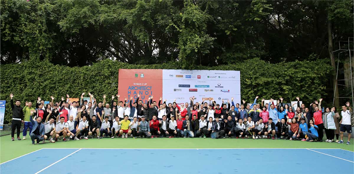 Khai mạc giải Tennis tại Sông Hồng Resort