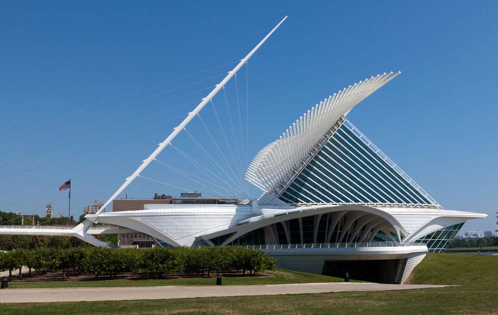 Hình 7: Bảo tàng nghệ thuật Milwaukee, Wisconsin, Mỹ