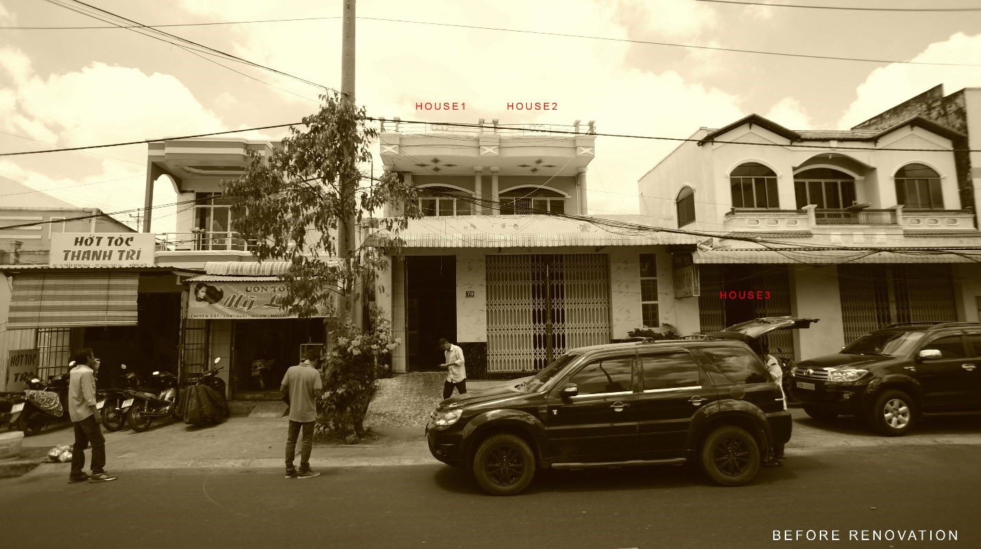 Ngôi nhà trước khi cải tạo