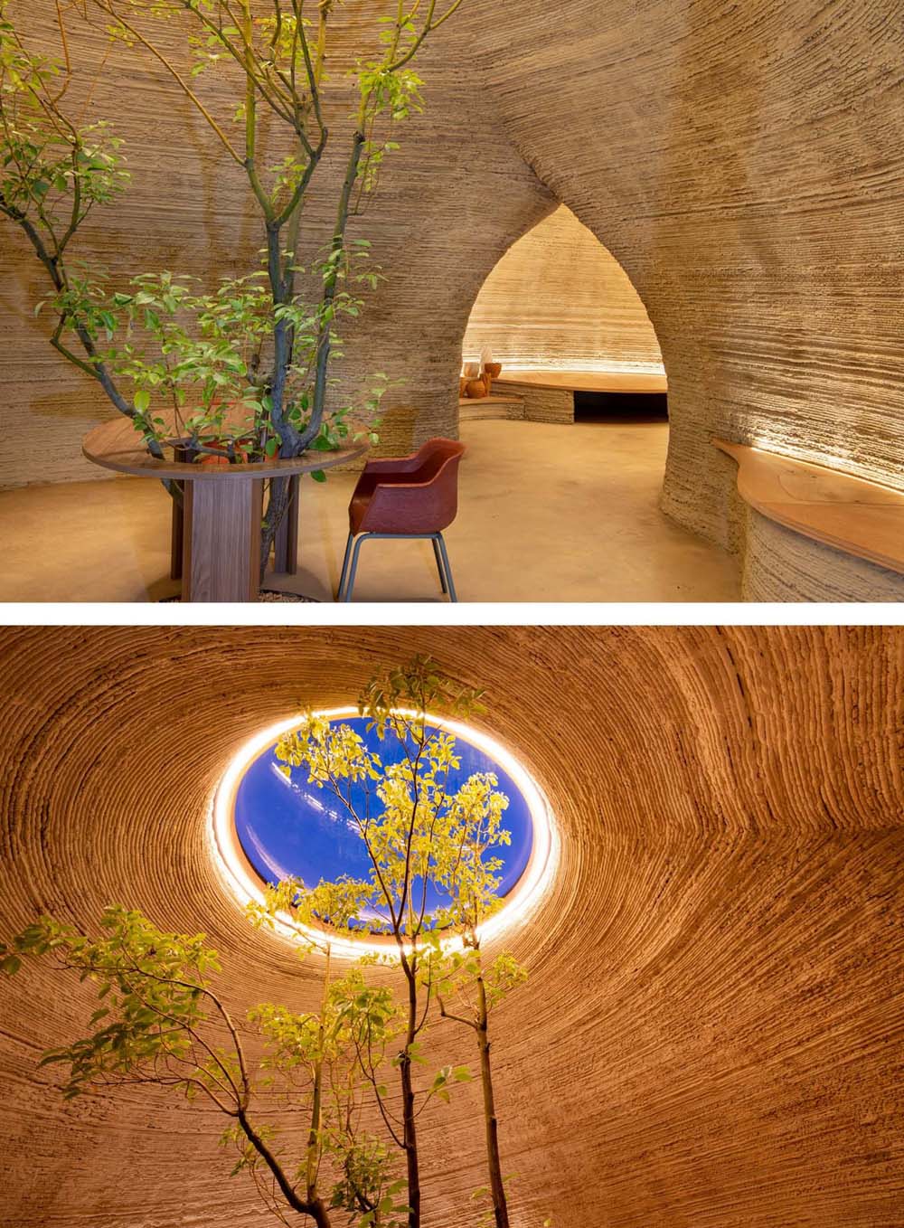 Bên trong ngôi nhà. Ảnh: Iago Corazza.