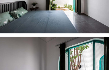 Mọi phòng ngủ đều nhìn ra thiên nhiên.
