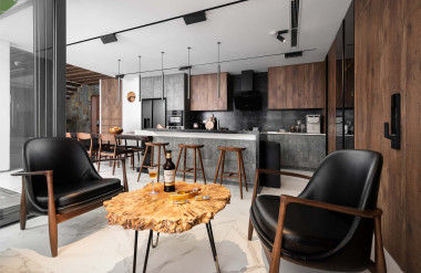 Gia chủ lựa chọn phong cách hiện đại để phù hợp với độ tuổi và sở thích.