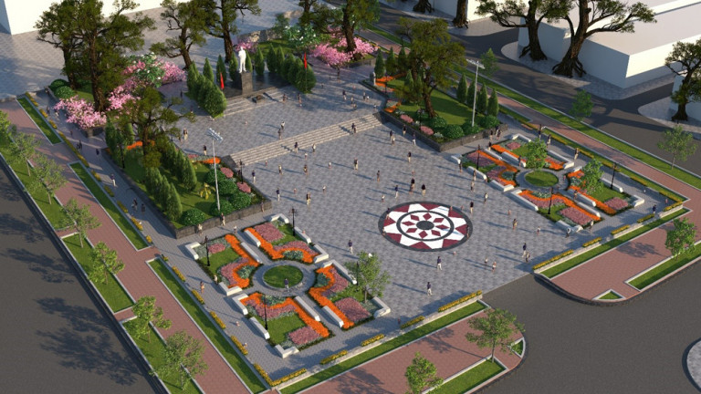 Phối cảnh minh họa của dự án