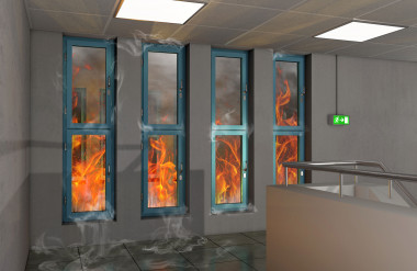 Ứng dụng chống cháy với mục tiêu cô lập ngọn lửa, ngăn cháy lan