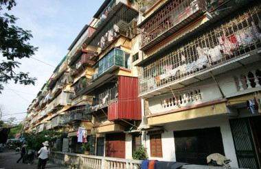 Cải tạo chung cư cũ theo hướng bảo tồn là một giải pháp cần nghiên cứu xem xét.