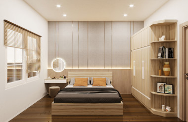 Nội thất phòng ngủ hiện đại với màu Lux 02