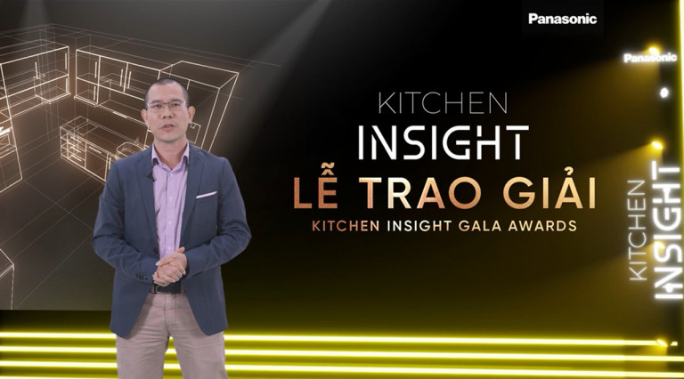 Ông Nguyễn Thanh Hải, Giám đốc Marketing ngành hàng gia dụng lớn Panasonic Việt Nam công bố Giải thưởng Thiết kế chiếc tủ lạnh đẹp nhất