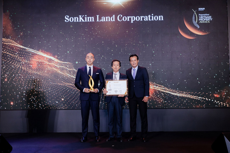 Sơn Kim Land giành được giải “Nhà phát triển bất động sản hạng sang xuất sắc nhất”.