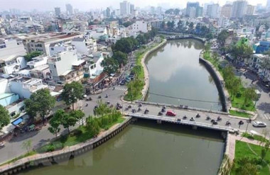 Kênh Nhiêu Lộc-Thị Nghè. Nguồn: TTXVN