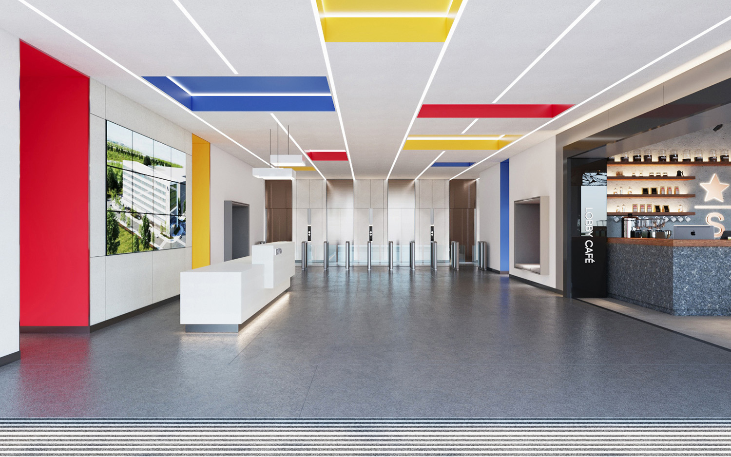Main Lobby có cà phê