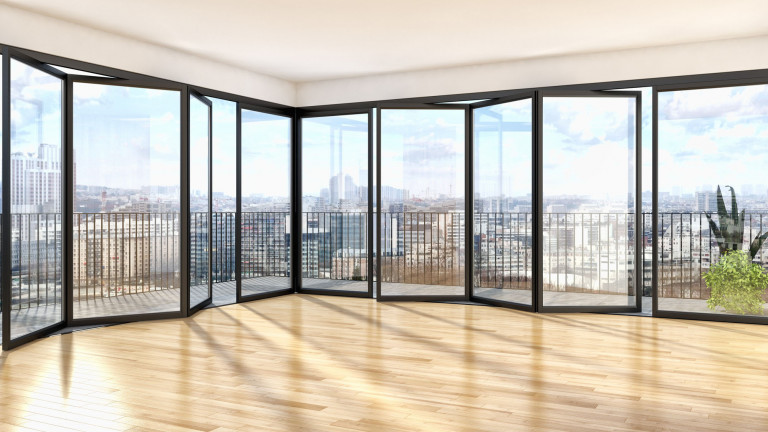 Tối ưu diện tích, hệ cửa D-Pro mang tới tầm nhìn Panorama thoáng rộng, giao hòa với thiên nhiên.