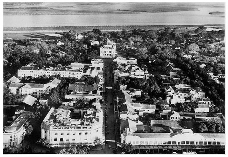 Không cảnh Hà Nội năm 1930 (Ảnh tư liệu).