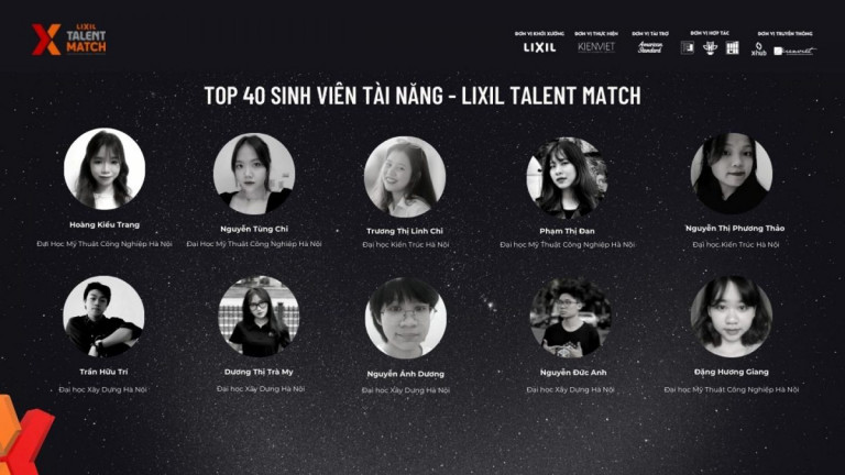 Top 40 sinh viên tài năng – LIXIL Talent Match