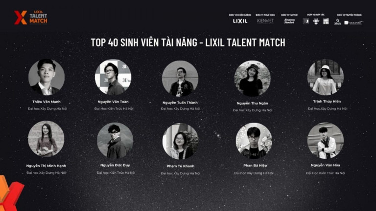Top 40 sinh viên tài năng – LIXIL Talent Match
