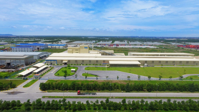 Hình 2: Nhà máy Knauf Gypsum Việt Nam tại KCN Đình Vũ, Hải Phòng