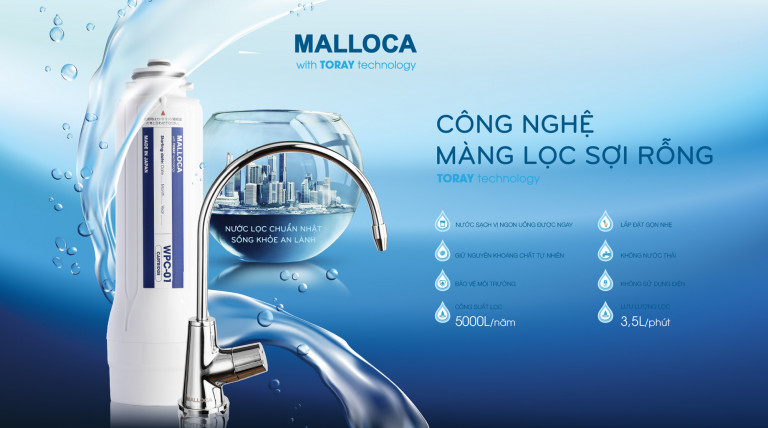 Thiết bị lọc nước dưới chậu MPC-5KCB