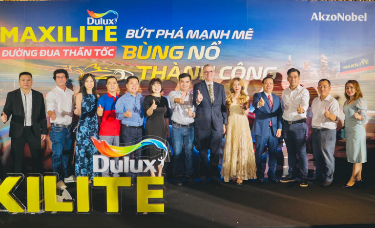 Sự kiện ra mắt Maxilite từ Dulux với danh mục sản phẩm mới
