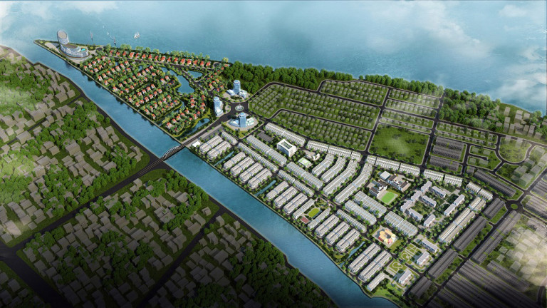 Bản vẽ quy hoạch dự án Khu đô thị mới Cồn Khương – Cần Thơ của Văn Phú - Invest 