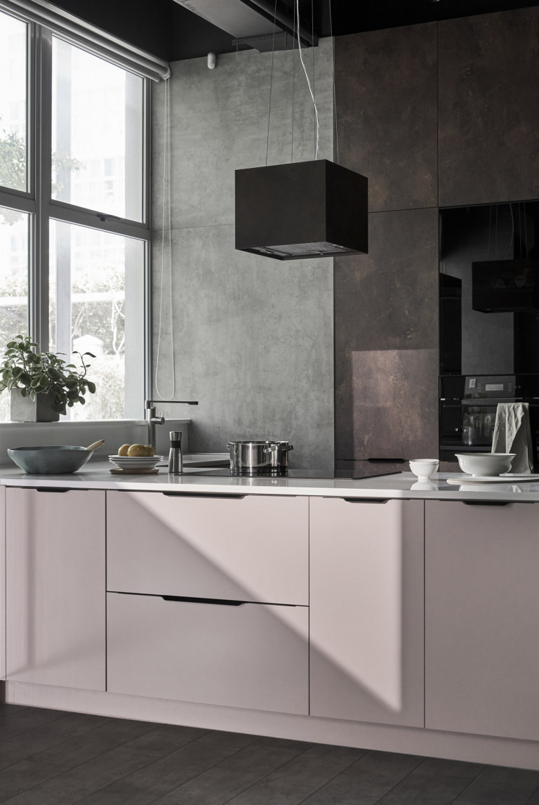 Máy hút mùi đảo – Derco CONCRETE K-400BR
