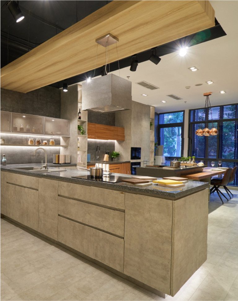 Máy hút mùi đảo – Derco CONCRETE K-400BR