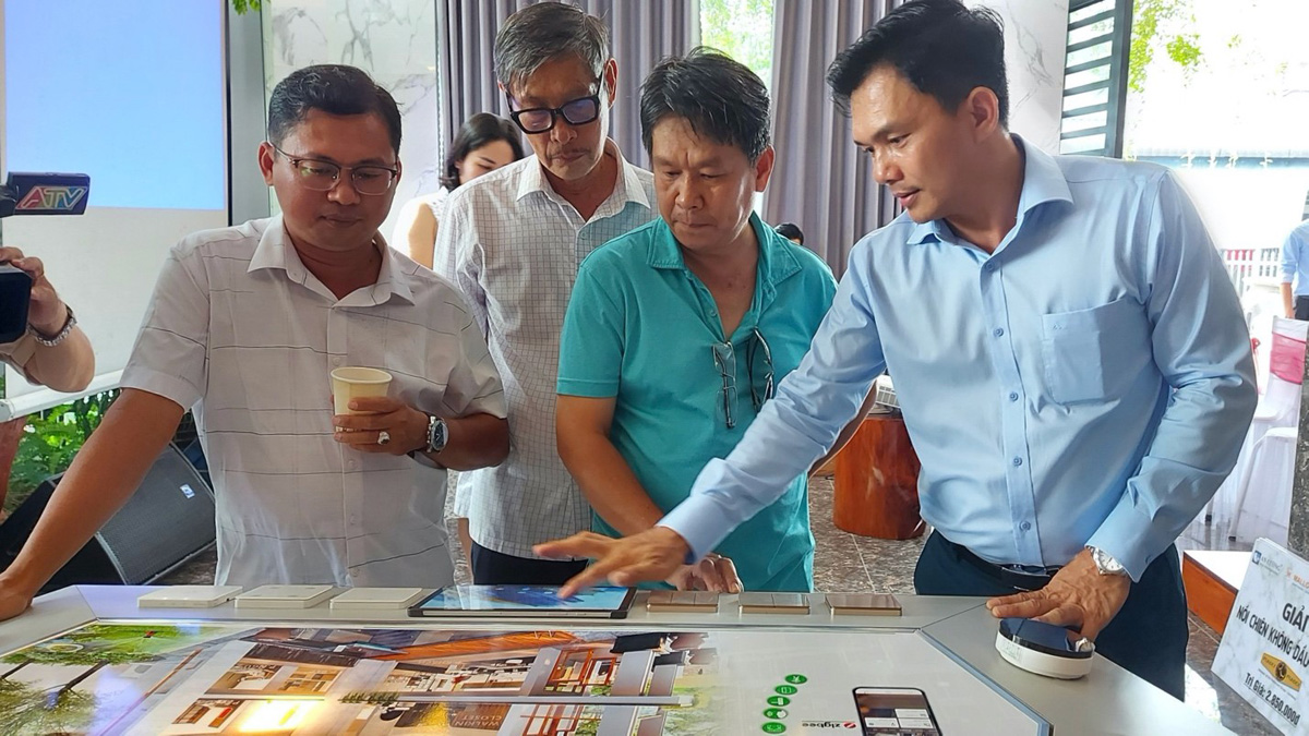 Đại diện An Cường chia sẻ về giải pháp Smarthome