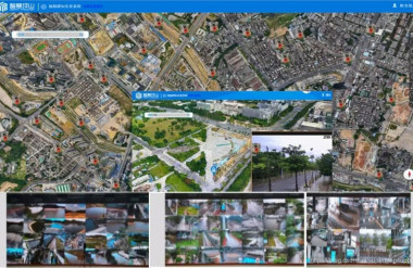 Hình 4: Thu thập dữ liệu ở các lớp không gian khác nhau của đô thị trong đô thị thông minh. Nguồn: Smart City Application in Shenzhen Pingshan District