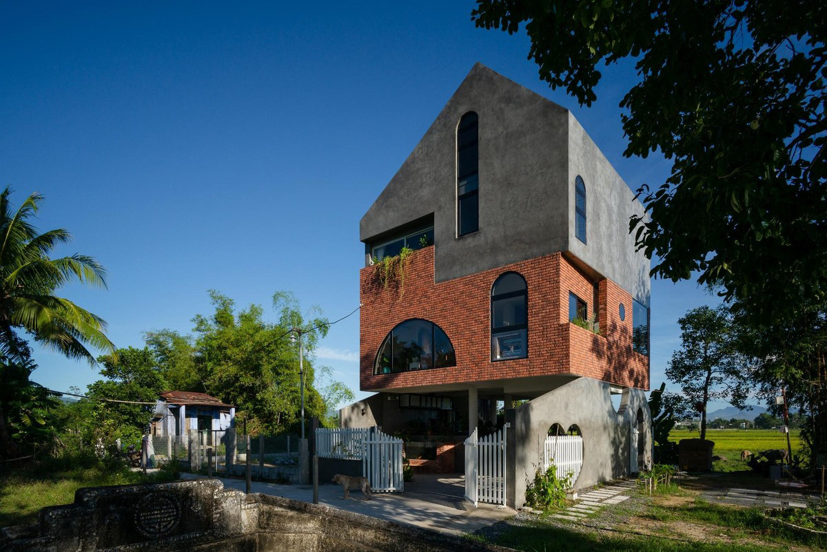 Ngôi nhà chống lũ độc đáo ở Đà Nẵng - Tạp chí Kiến Trúc