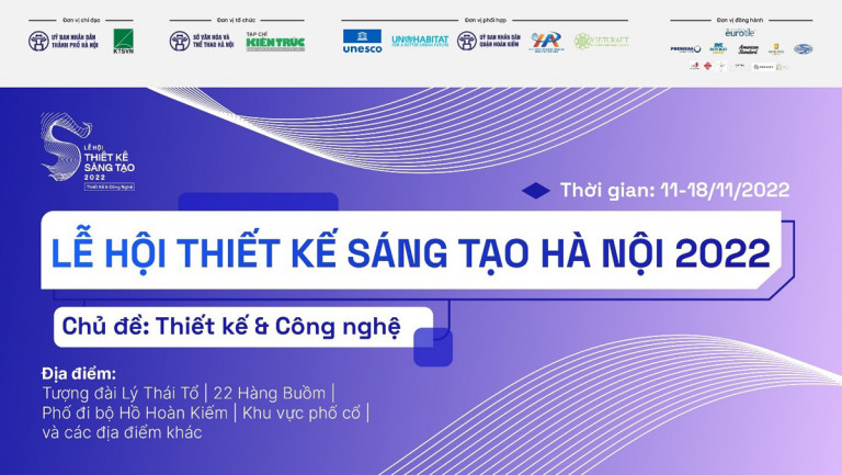 Lễ hội Thiết kế Sáng tạo năm 2022 với chủ đề “Thiết kế & Công nghệ”