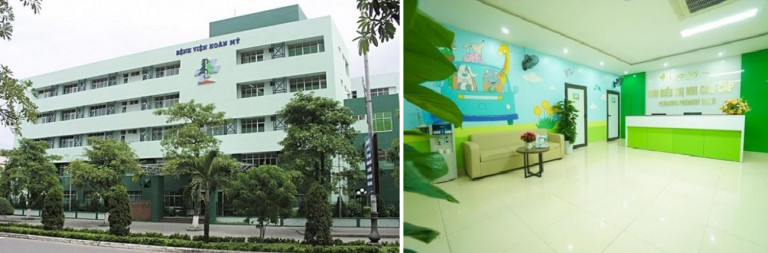 Màu xanh lá thường được sử dụng trong các bệnh viện
