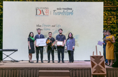 Giải teamwork (nhóm): Giao Thoa - Đại Học Xây Dựng Hà Nội