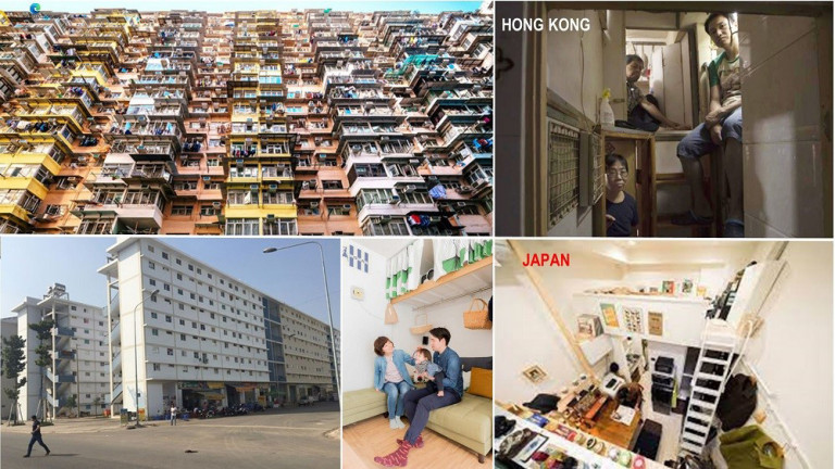 Không gian kiến trúc và nội thất của HongKong và Nhật bản hôm nay