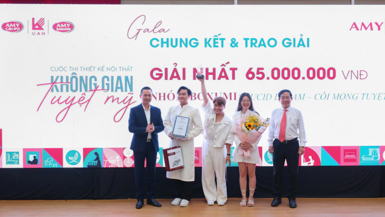 Nhóm Boxumi xuất sắc đạt giải nhất cuộc thi