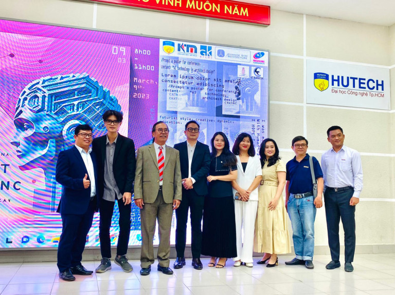 Các diễn giả Kiến trúc sư và khách mời tại buổi tọa đàm