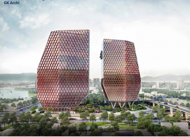 Một ý tưởng dự án của GK Archi có áp dụng ý tưởng và ứng dụng của AI