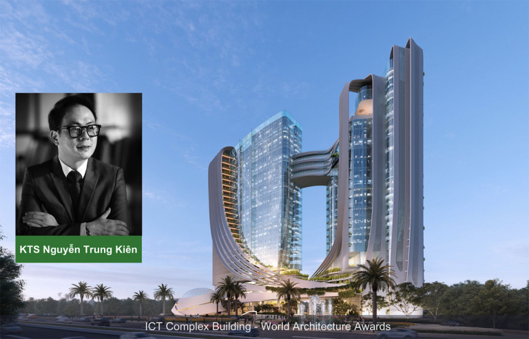 Hạng mục thiết kế - dự án ICT Complex tại Hà Nội do KTS Nguyễn Trung Kiên, GK Archi thiết kế.