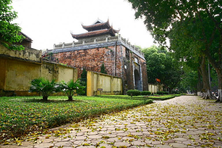 Cửa Bắc thành Hà Nội, kiến trúc cuối cùng trên trục thần đạo nam - bắc