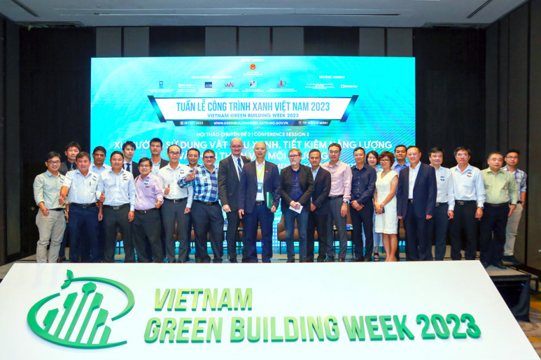 Tuần lễ công trình xanh 2023 với chủ đề “Phát triển Công trình Xanh thúc đẩy chuyển đổi xanh ngành Xây dựng_ Cơ hội và thách thức”