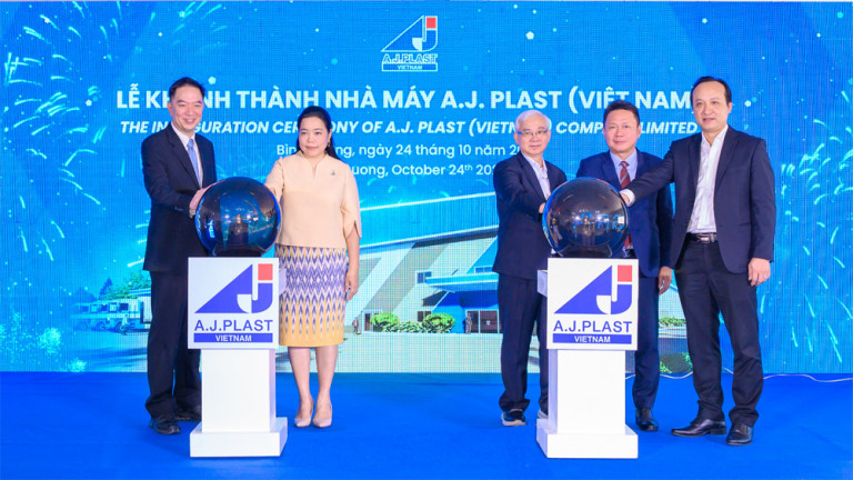 Lễ Khánh thành nhà máy A.J. Plast (Việt Nam)