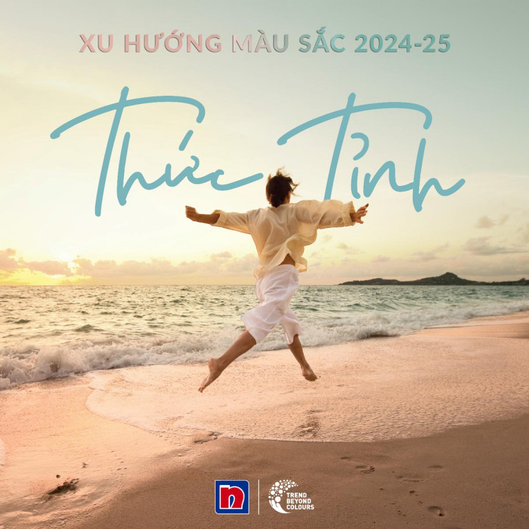 Xu hướng Màu sắc 2024-2025: Thức tỉnh (Ảnh: Nippon Paint)
