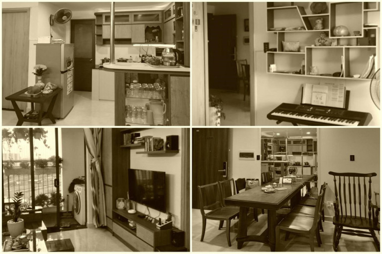 Hình ảnh căn hộ trước khi cải tạo