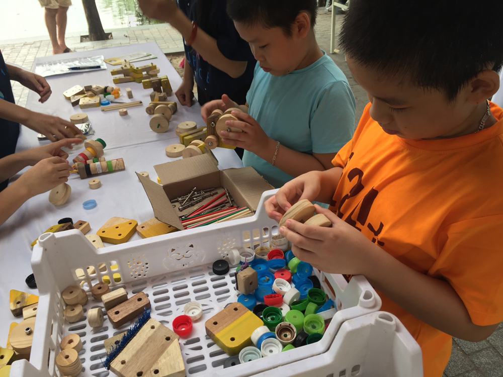 Không gian vui chơi sáng tạo cho trẻ em